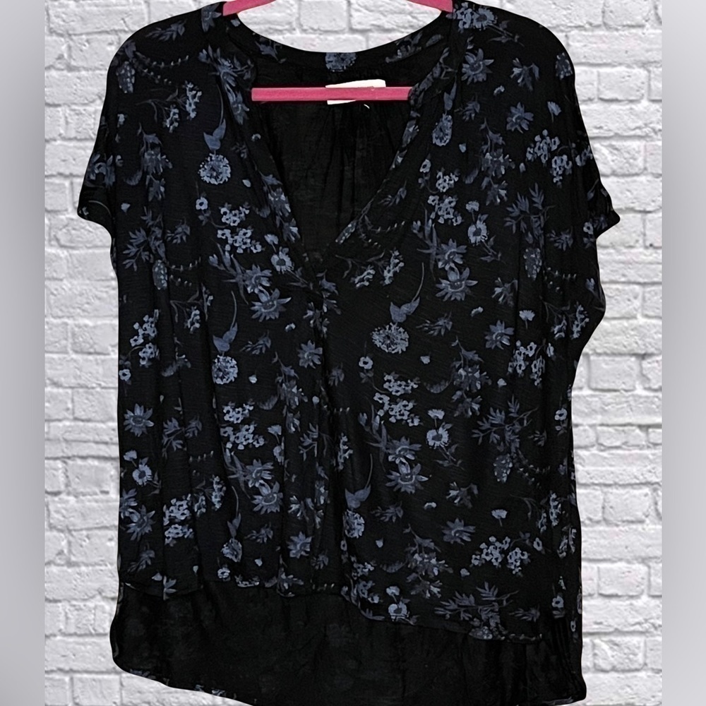 Lucky Brand Floral Hi Low Top